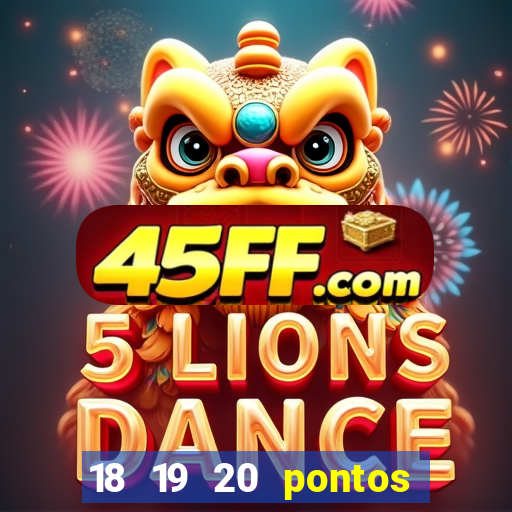 18 19 20 pontos todo concurso com jogos de 50 dezenas